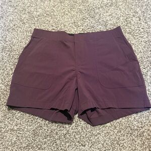 Eddie Bauer Women's High Waist Plum Shorts